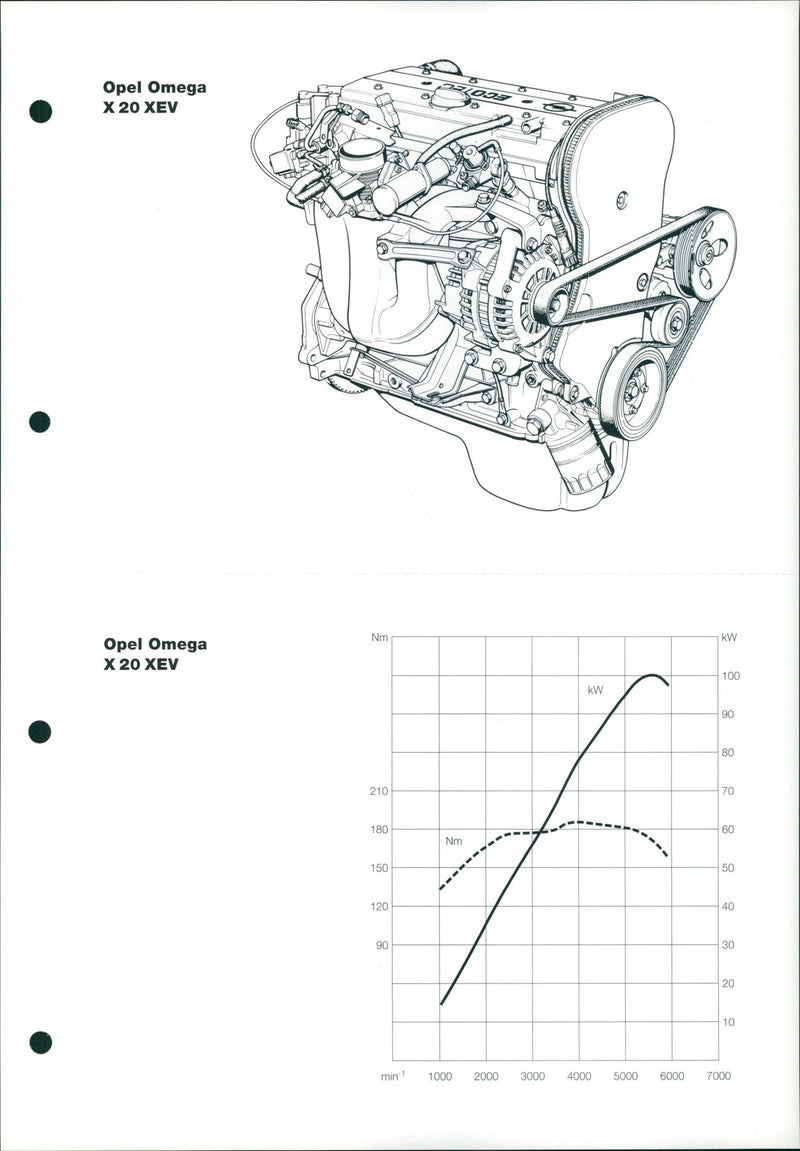 Opel Omega - Vintage Photograph