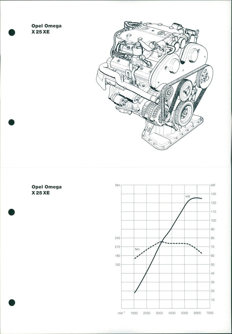 Opel Omega - Vintage Photograph