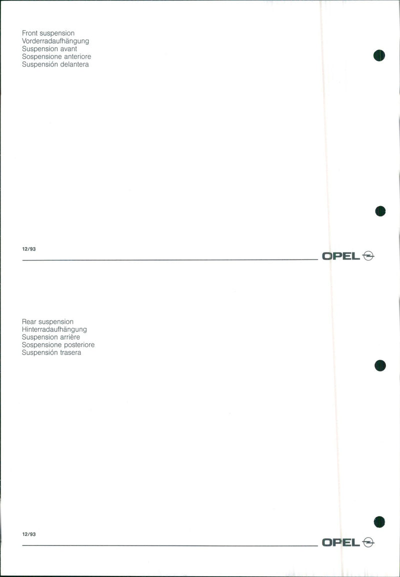 Opel Omega - Vintage Photograph