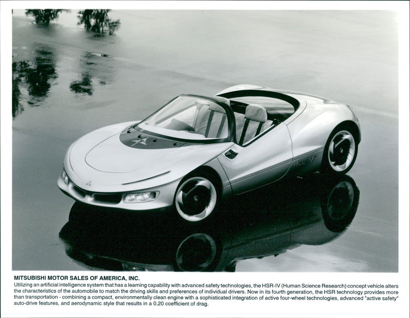 Mitsubishi HSR-IV - Vintage Photograph