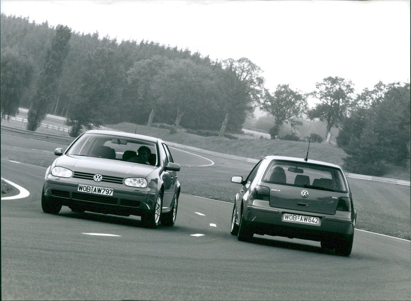 VW Golf GTI - Vintage Photograph