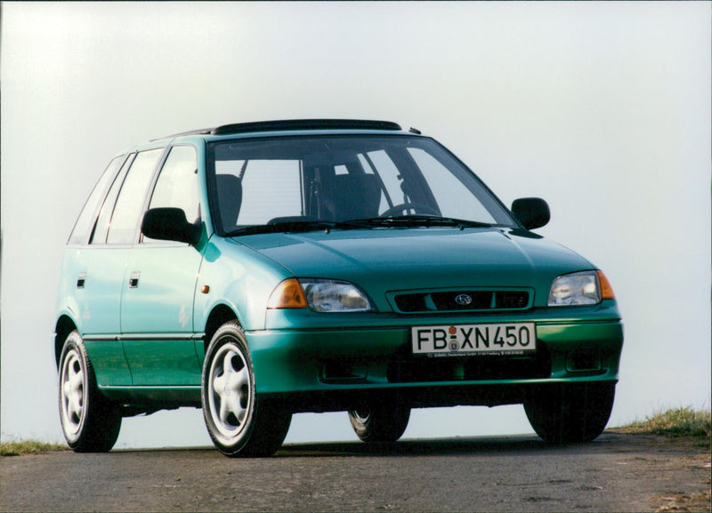 Subaru Justy "Sun" - Vintage Photograph