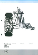 1985 Mercedes-Benz 260 SE, 300 SE/SEL - Vintage Photograph