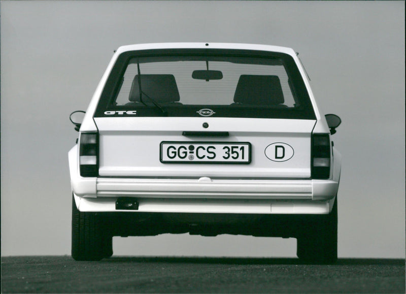 Opel Kadett GTE - Vintage Photograph