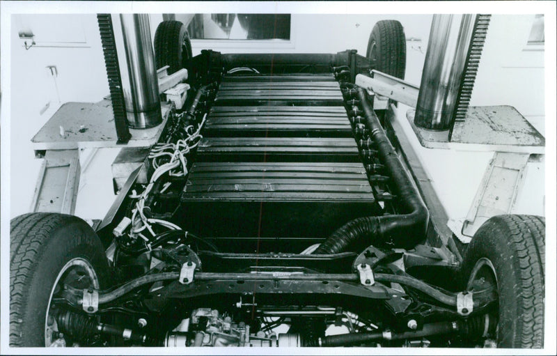 Chrysler TEVan Battery Pack - Vintage Photograph