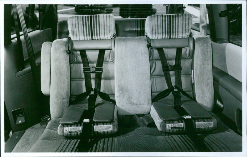 Chrysler Integrated Child Seat - Vintage Photograph