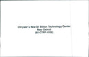 Chrysler's New $1 Billion Technology Center - Vintage Photograph