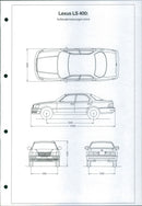 1990 Lexus LS 400 - Vintage Photograph