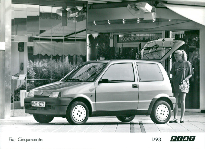 1993 Fiat Cinquecento - Vintage Photograph