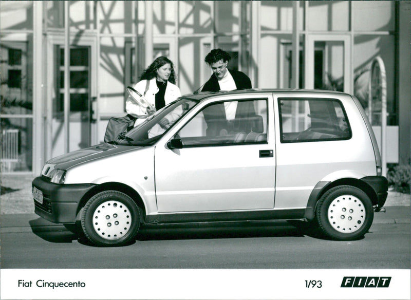 1993 Fiat Cinquecento - Vintage Photograph