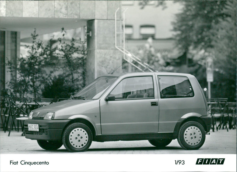 1993 Fiat Cinquecento - Vintage Photograph