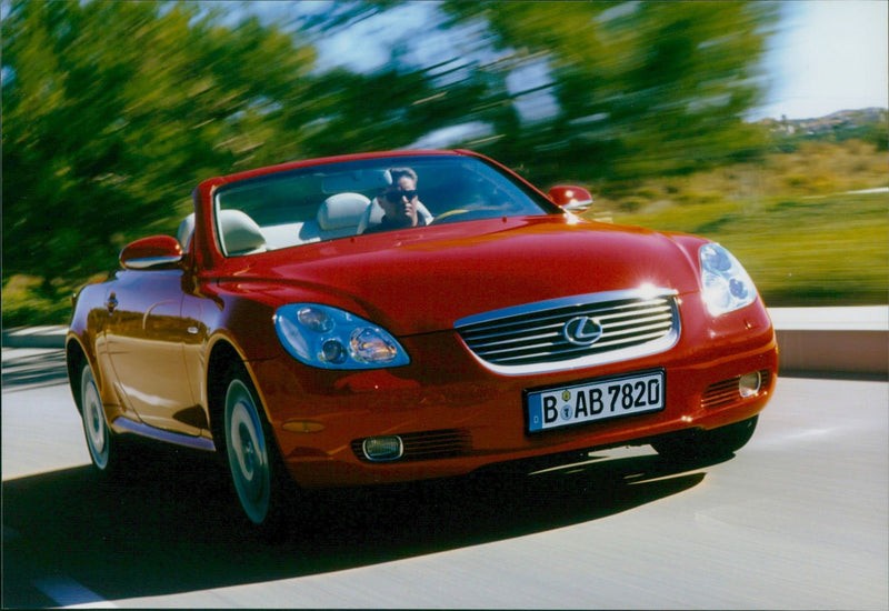 2001 Lexus SC430 - Vintage Photograph