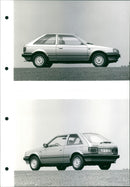 Mazda 323 and Mazda 323 LX - Vintage Photograph