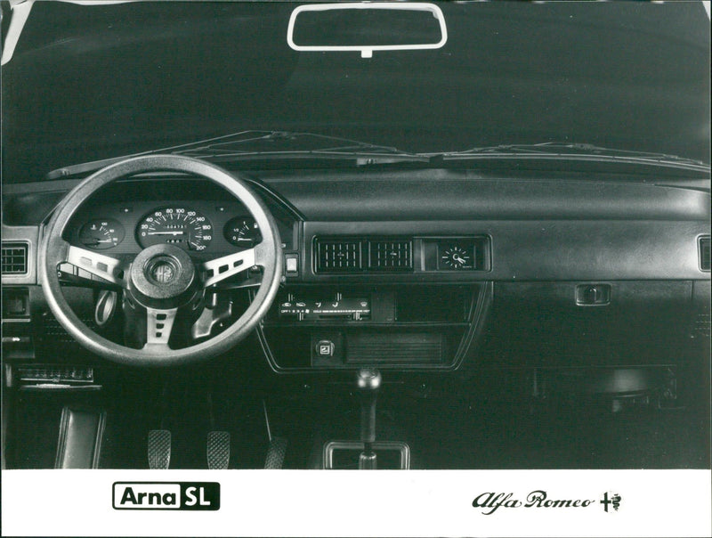 1986 Alfa Romeo Arna SL - Vintage Photograph