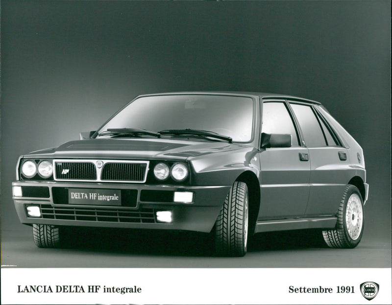 1991 Lancia Delta HF Integrale - Vintage Photograph