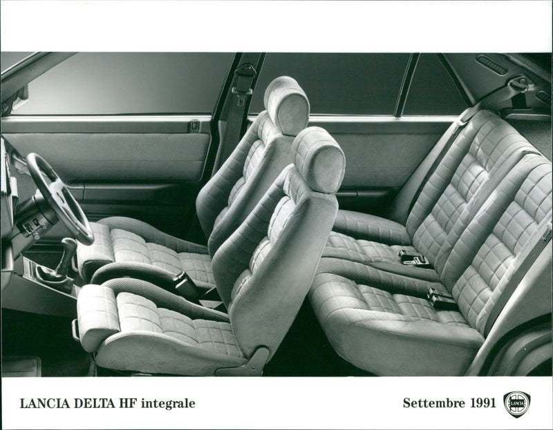 1991 Lancia Delta HF Integrale - Vintage Photograph