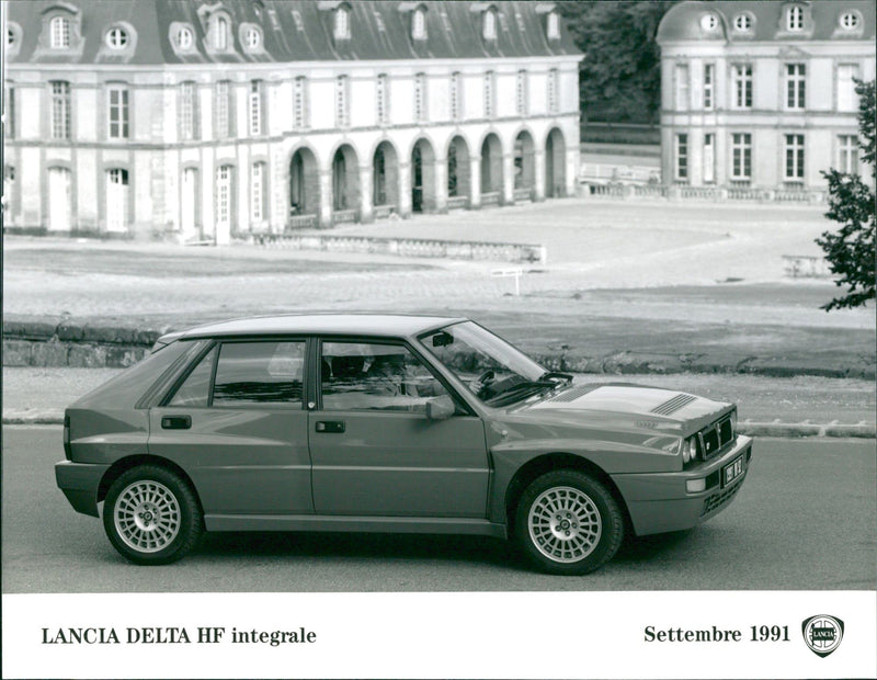 1991 Lancia Delta HF Integrale - Vintage Photograph