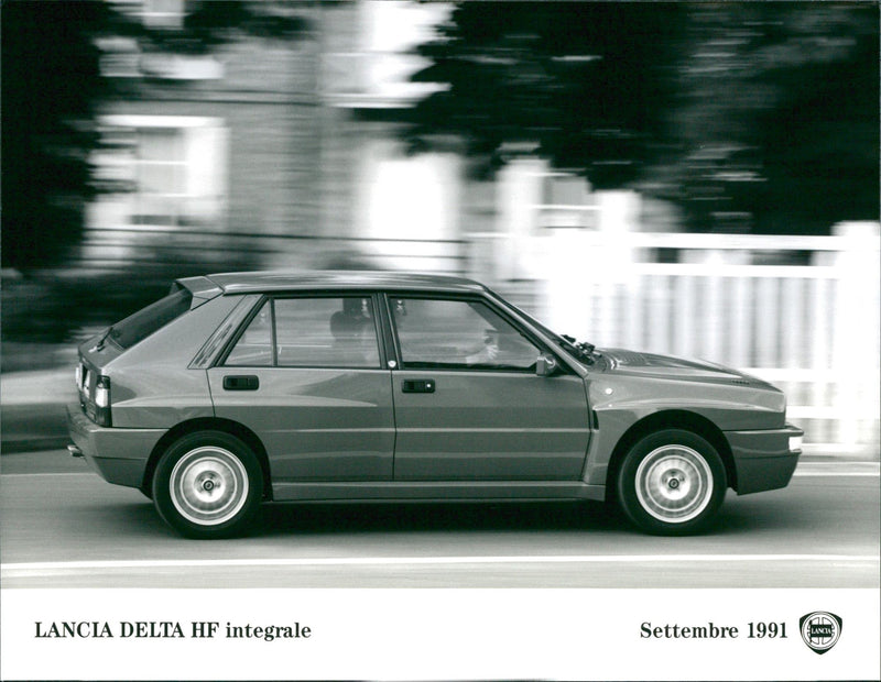 1991 Lancia Delta HF Integrale - Vintage Photograph