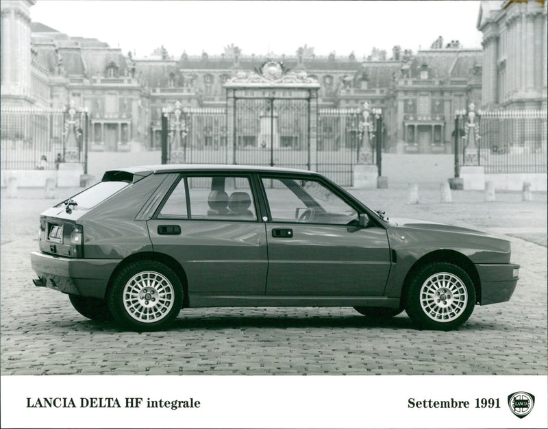 1991 Lancia Delta HF Integrale - Vintage Photograph