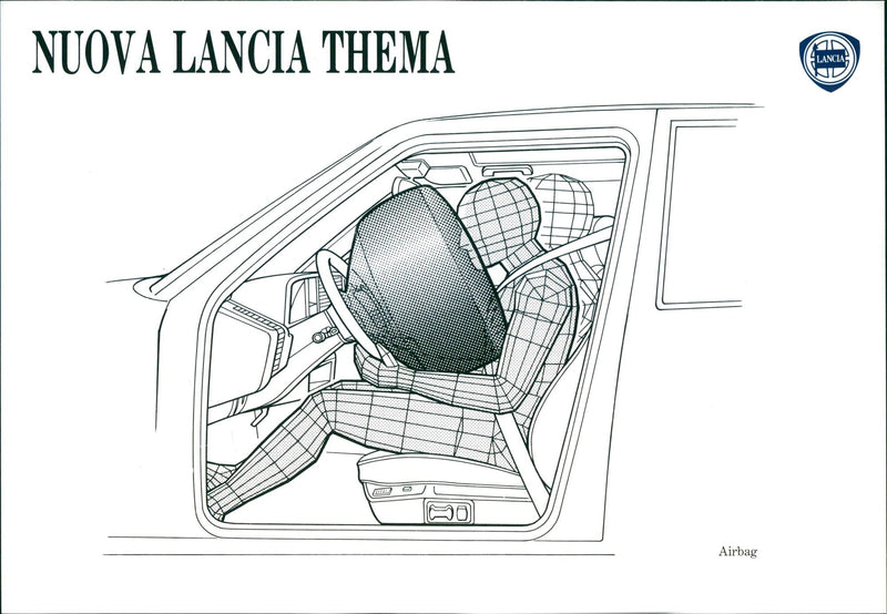 1992 Lancia Thema - Vintage Photograph