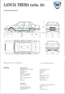 1992 Lancia Thema - Vintage Photograph
