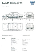 1992 Lancia Thema - Vintage Photograph