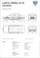 1992 Lancia Thema - Vintage Photograph