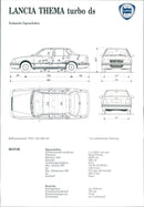 1992 Lancia Thema - Vintage Photograph