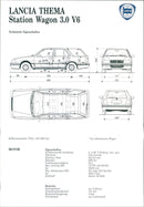 1992 Lancia Thema - Vintage Photograph