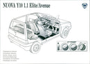 1992 New Lancia Y10 1.1 Elite/Avenue - Vintage Photograph