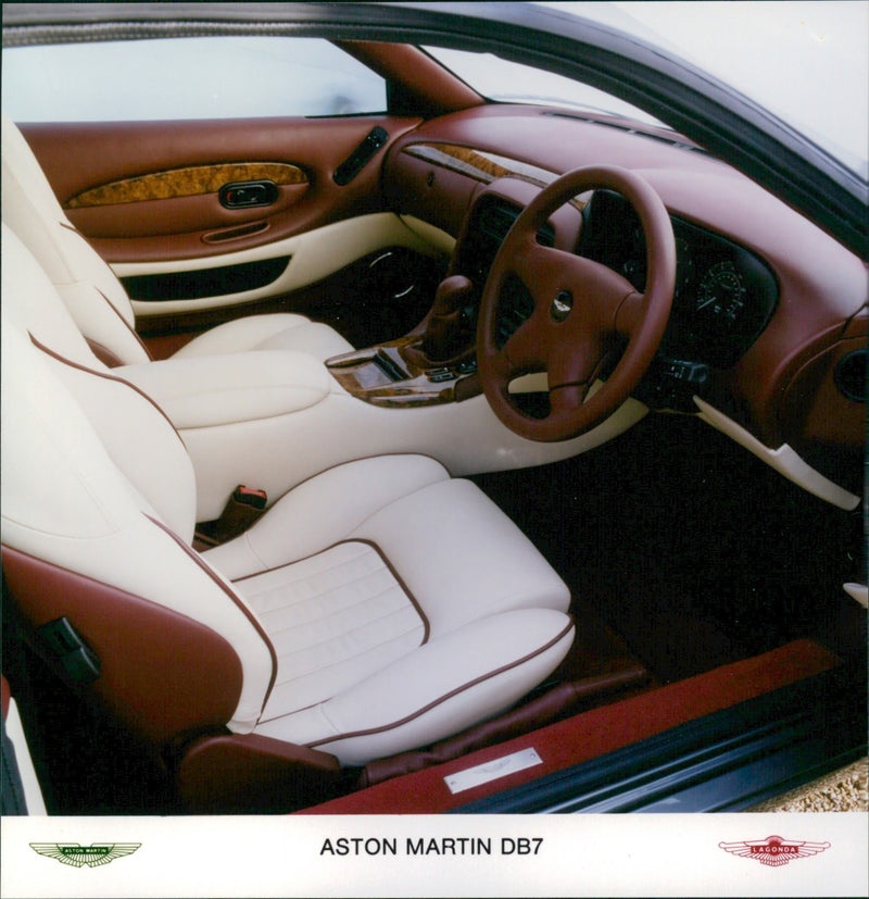 1993 Aston Martin DB7, Lagonda - Vintage Photograph