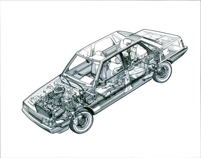 1982 Toyota Camry - Vintage Photograph