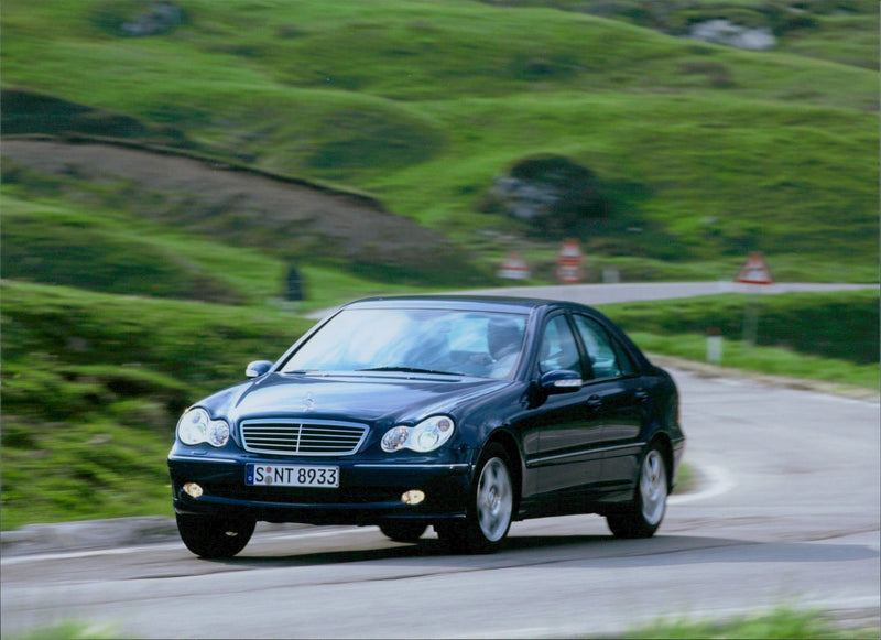 2002 Mercedes-Benz C-Class - Vintage Photograph