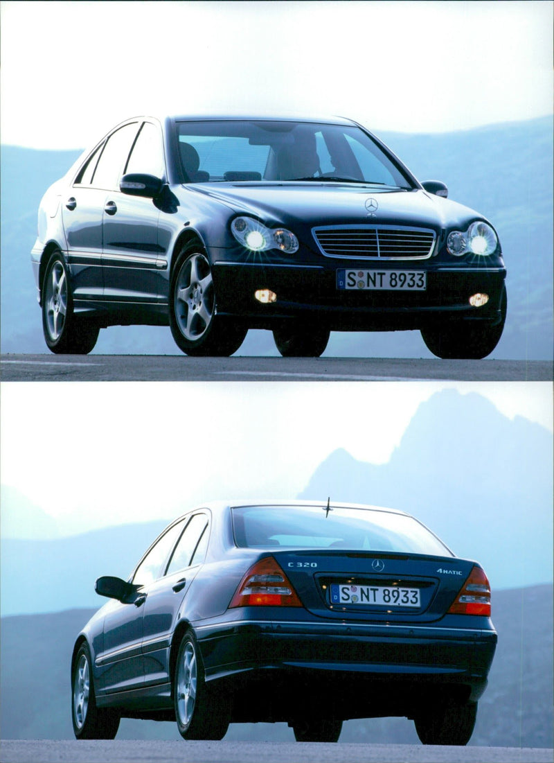 2002 Mercedes-Benz C-Class - Vintage Photograph