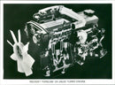 RB20DET TWIN CAM 24-Valve Turbo Engine - Vintage Photograph