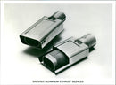SINTERED ALUMINUM EXHAUST SILENCER - Vintage Photograph