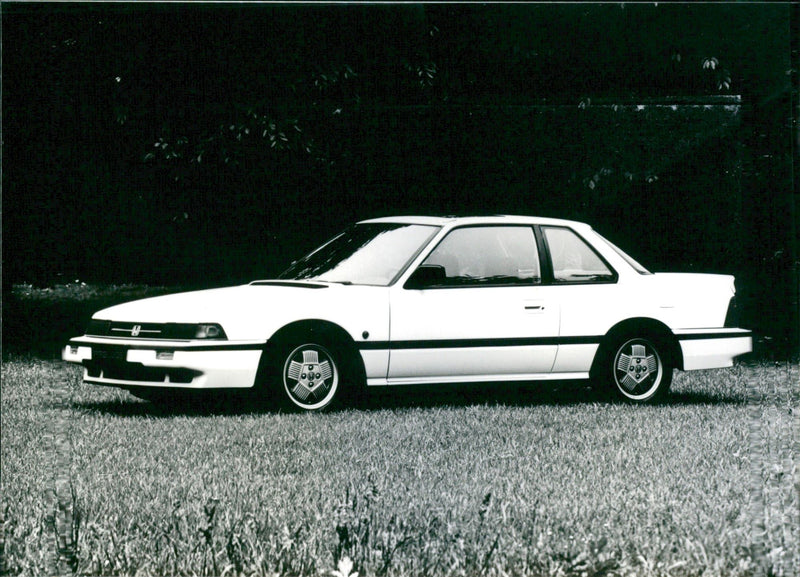 The HONDA - Vintage Photograph