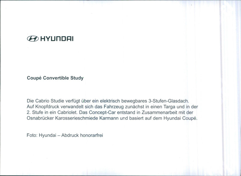 HYUNDAI - Vintage Photograph