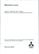 Mitsubishi Lancer sedan and Lancer station wagon - Vintage Photograph