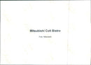 Mitsubishi Colt Bistro - Vintage Photograph