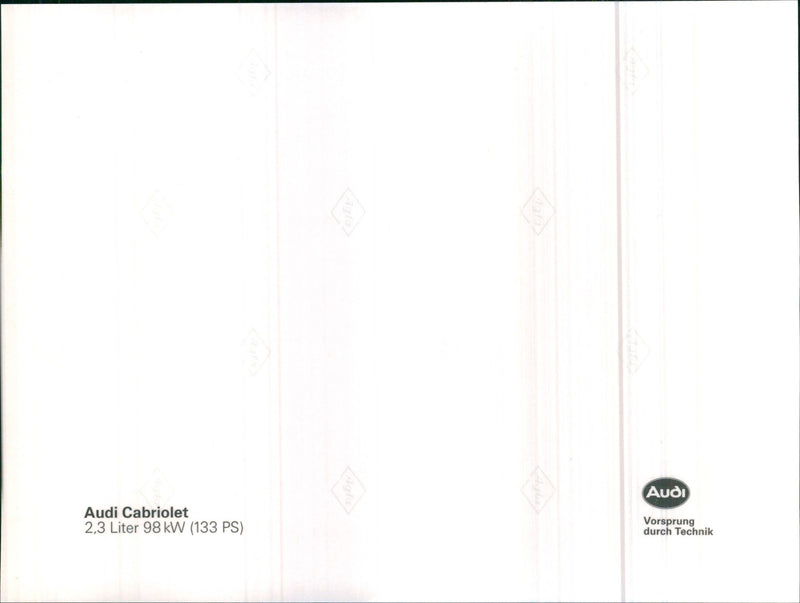 Audi - Vintage Photograph