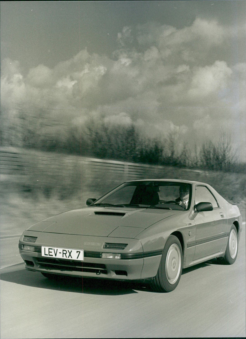 1986 Mazda RX-7 Turbo - Vintage Photograph