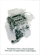 Daihatsu Charade - Vintage Photograph