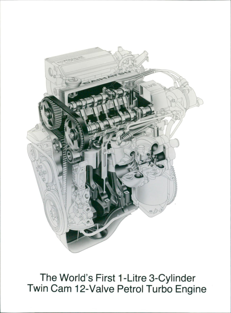 Daihatsu Charade - Vintage Photograph