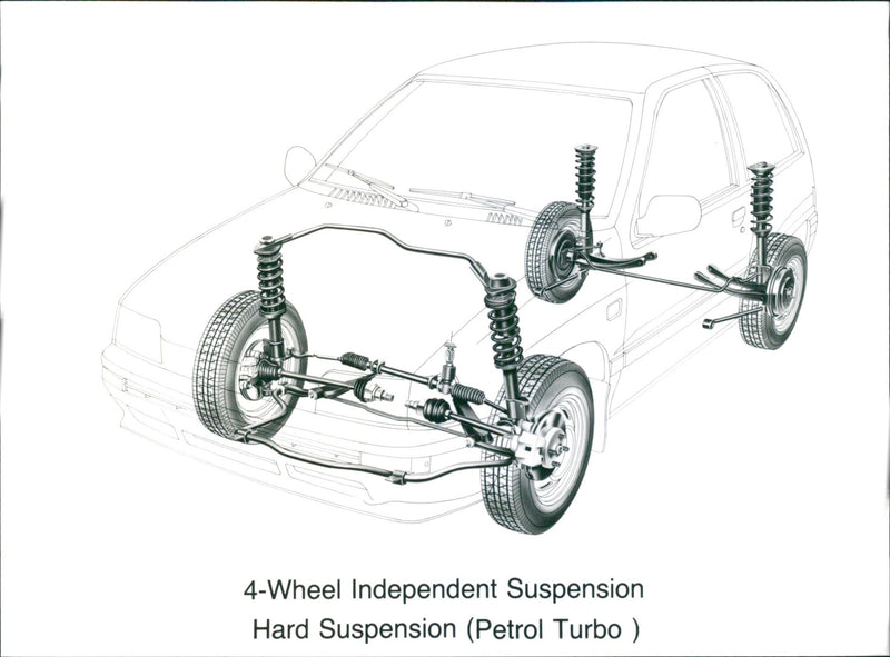 Daihatsu Charade - Vintage Photograph