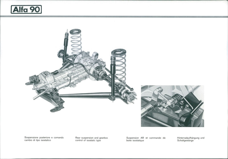 Alfa Romeo 90 - Vintage Photograph