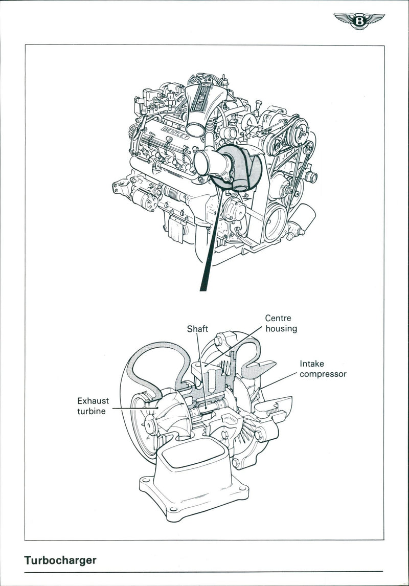 1990 Bentley - Vintage Photograph