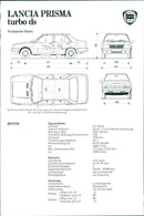 1985 Lancia Prisma Turbo DS - Vintage Photograph