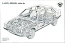 1985 Lancia Prisma Turbo DS - Vintage Photograph