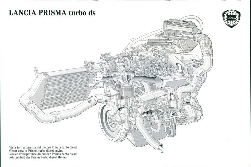 1985 Lancia Prisma Turbo DS - Vintage Photograph